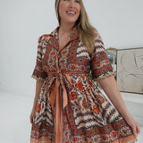 Nearly Autumn Mini Dress