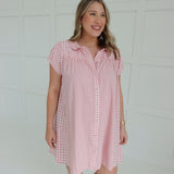 Very Pleasant Mini Dress - Pink