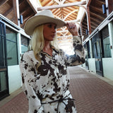 The Hyde Blouse - Brown