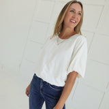 The In-Betweens Top - White