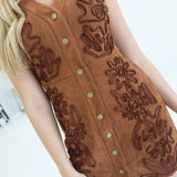 Cutler Suede Dress