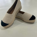 Tallia Platform Shoe - Beige Linen