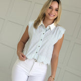Lumen Striped Blouse