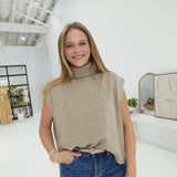 The Courtyard Top - Mocha