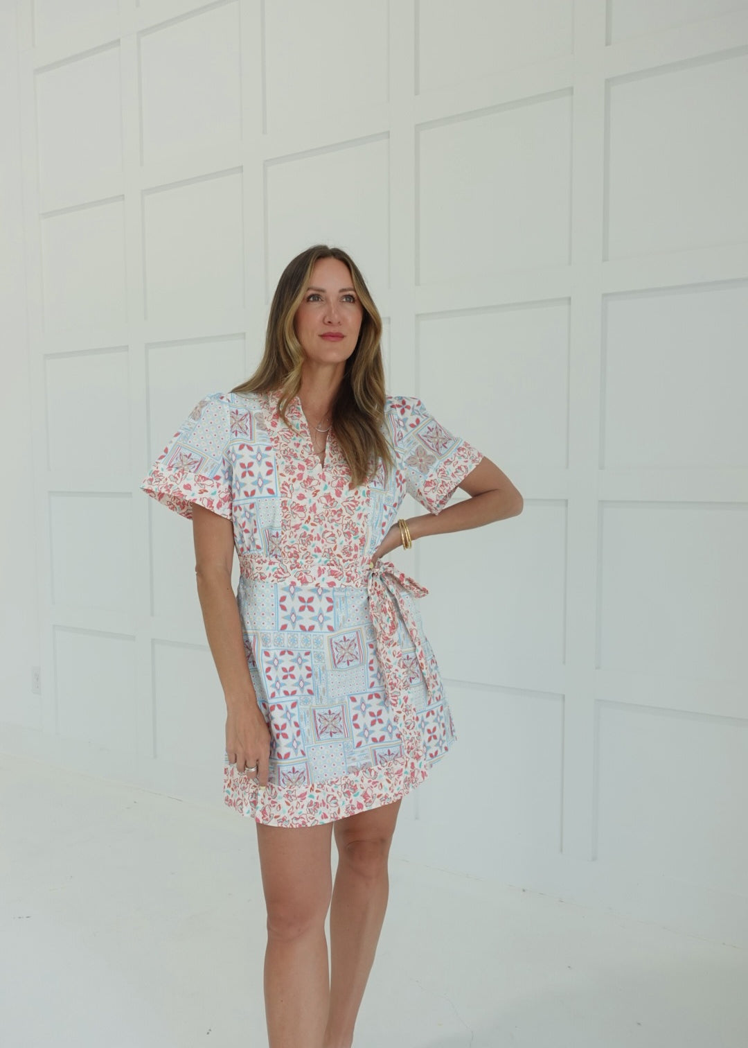 Colluding Mini Dress