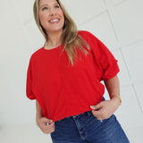 The In-Betweens Top - Red