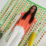 Can't Go On Sweater Top - Orange