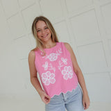 Charlene Embroidered Top