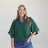 The Perfect Look Top - Green