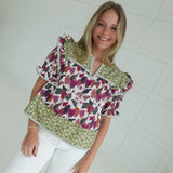 Sophia Floral Top