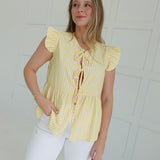 Rosa Top - Lemon