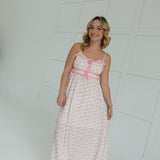 Amara Midi Dress - Pink