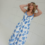 Ohana Midi Dress - Blue