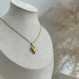 Puffy Heart Pendant Necklace