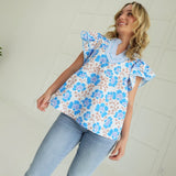 Lessley Contrast Blouse