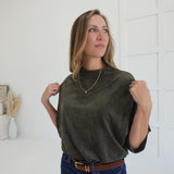 Hometowns in Fall Top - Olive