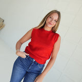 Best Is Now Sweater - Red