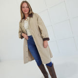 Up-State Trench Coat - Khaki