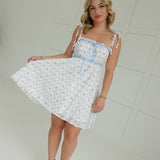 Buy Myself Flowers Mini Dress - Ivory