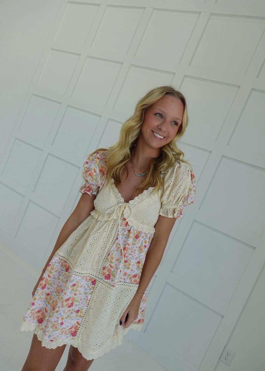 Floral Delusion Mini Dress