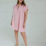 Very Pleasant Mini Dress - Pink