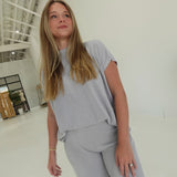 The Links Ribbed Set - Silver