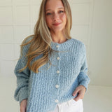 Lunsford Cardi Sweater - Sky Blue