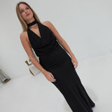 Anastasia Maxi Dress - Black