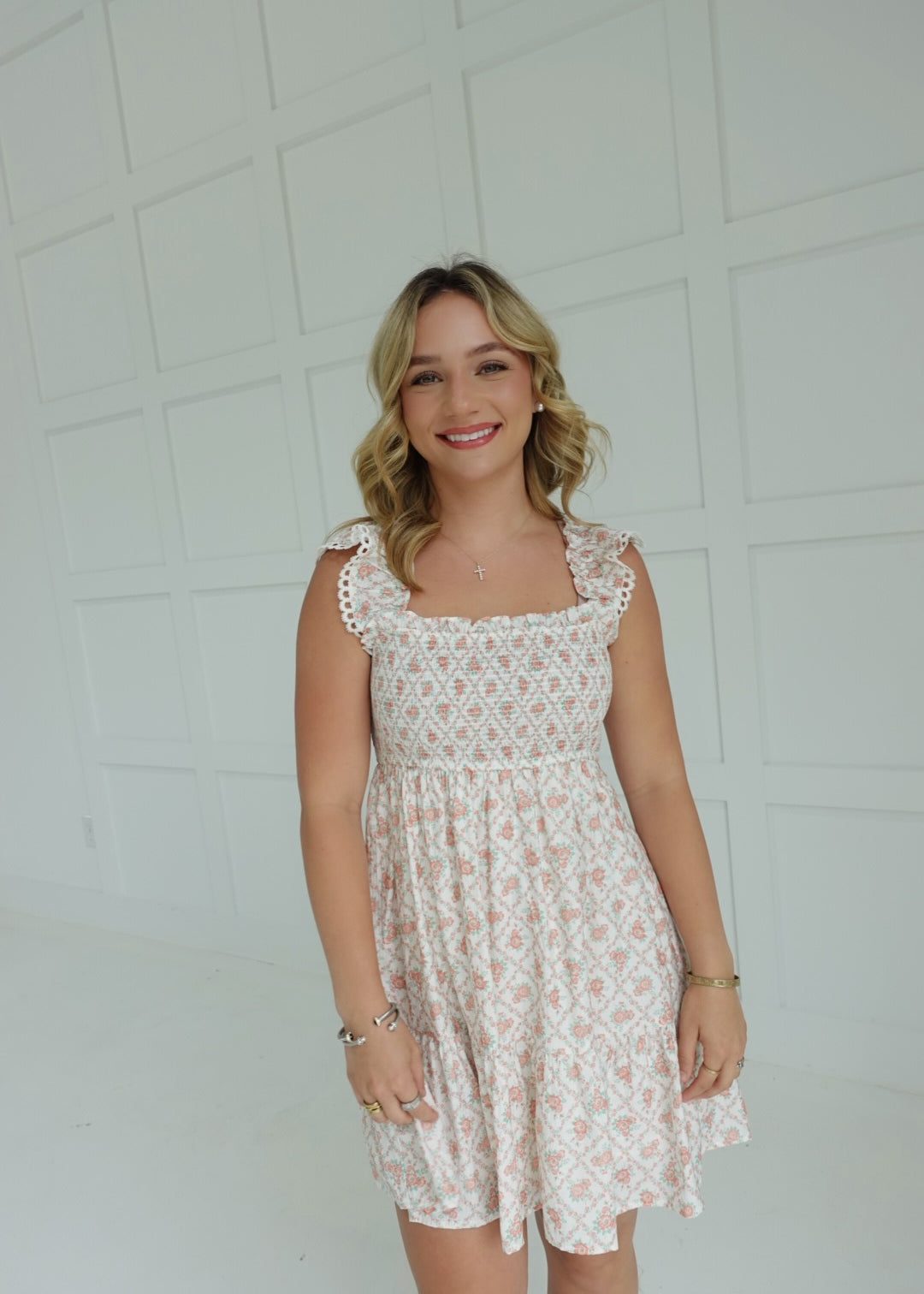 Carpe Mini Dress - Coral