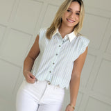 Lumen Striped Blouse