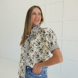 Nara Floral Top