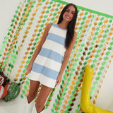 Powder Blues Mini Dress