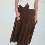 Frontier Chic Midi Skirt