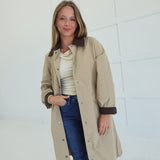 Up-State Trench Coat - Khaki