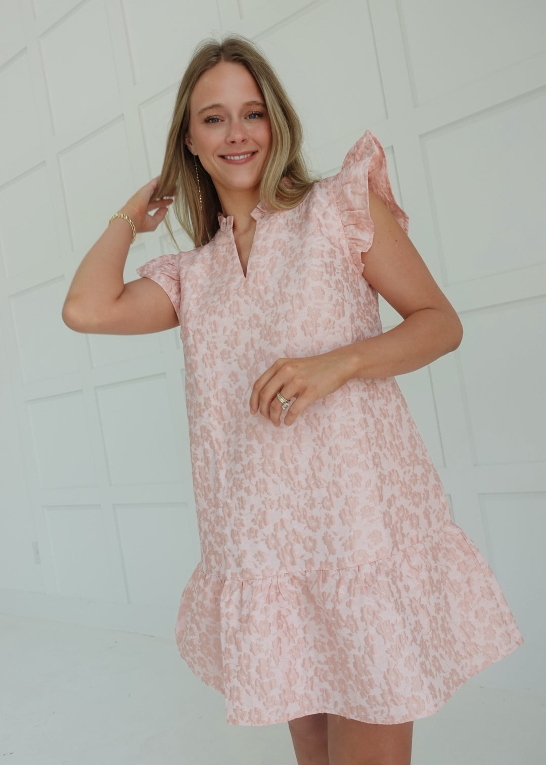 Avenue Lady Mini Dress - Pink