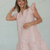 Avenue Lady Mini Dress - Pink