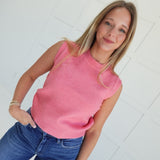 Best Is Now Sweater - Taffy Pink