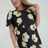 Fall Blooms Mini Dress