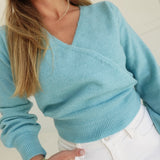 Saga Sweater - Sky Blue