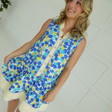 Miss Hospitality Mini Dress - Blue