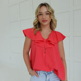 Breakaway Top - Coral