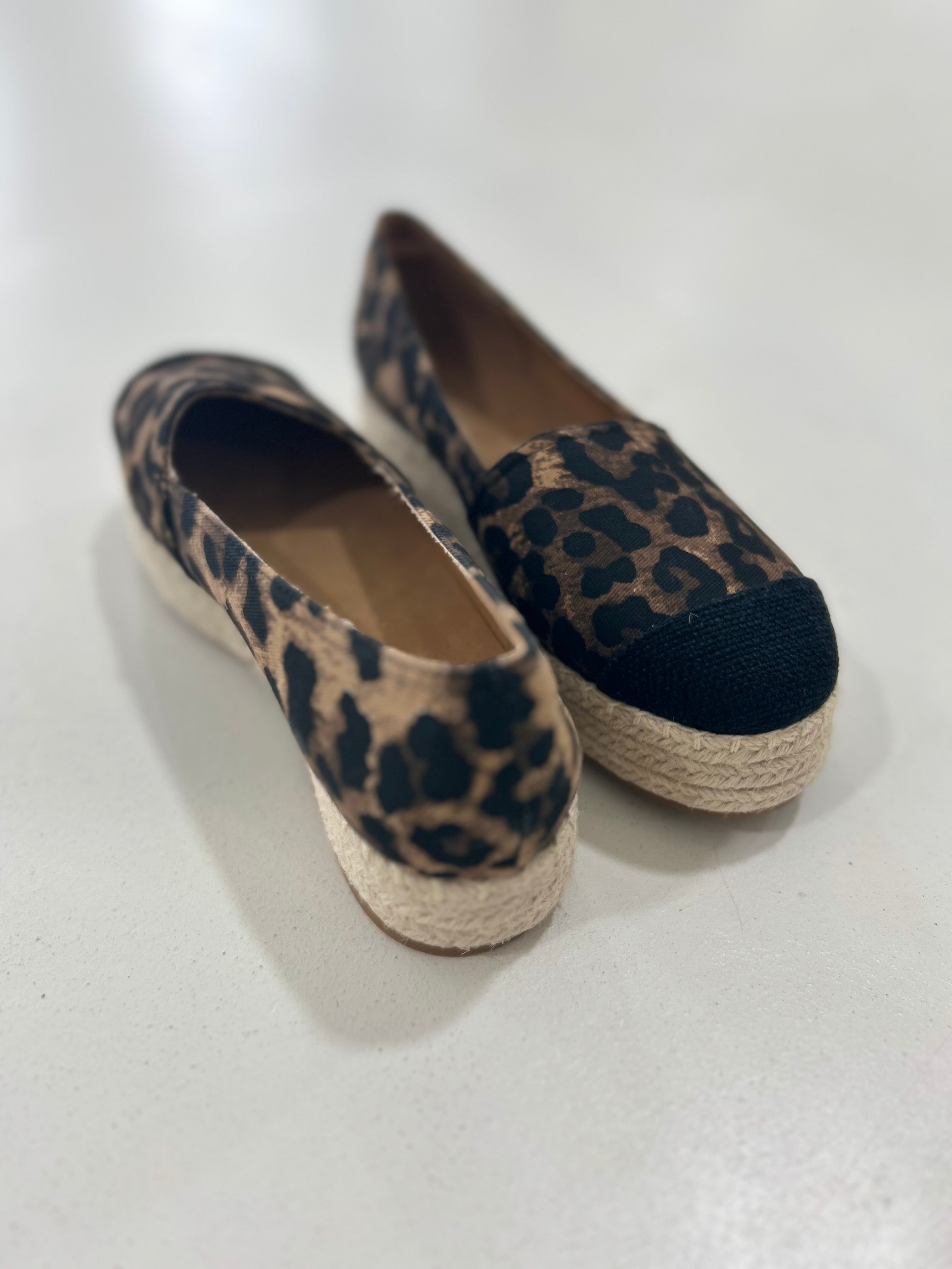 Tallia Platform Shoe - Leopard Canvas