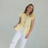 Rosa Top - Lemon
