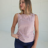 Lingering Matte Top - Rose