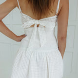 Britton Mini Dress - Off White