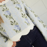 Falling For Juliet Sweater - Blue