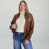 The Round-Up Suede Jacket