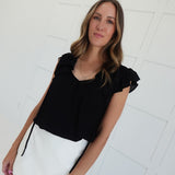 Lean With Me Skort - White