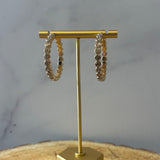 Crystal Hoops