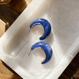 Resin Hoops - Blue